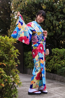 浅草着物ポトレ　