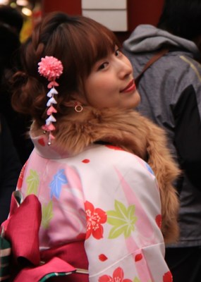 着物ポトレ　
