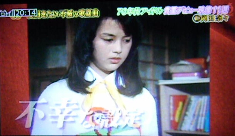 TV「うしろの正面」 - 岡田奈々さん応援&研究サイト