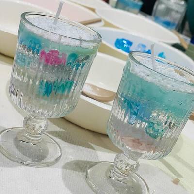 アロマキャンドル作り