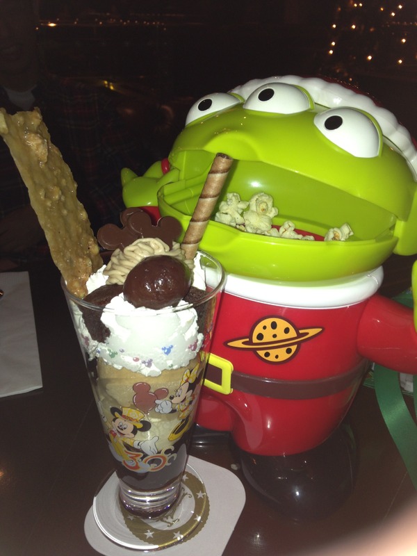 トイストーリー リトルグリーンメンのポップコーンバケツ クリスマス限定!