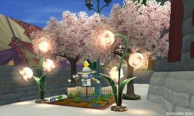 桜の木に会わせて