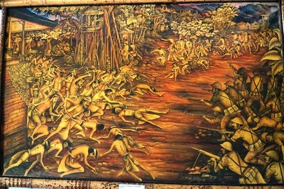フプタン・クルンクンを描いた絵画