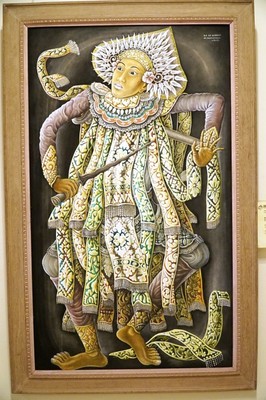 「Baris Dancer」 Anak Agung Gde Sobrat作