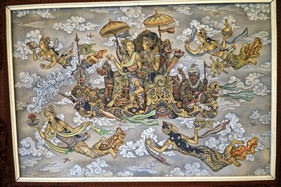飛天と夫婦神
