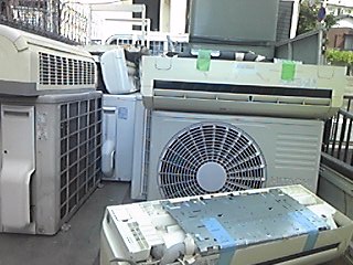 エアコン回収　日進
