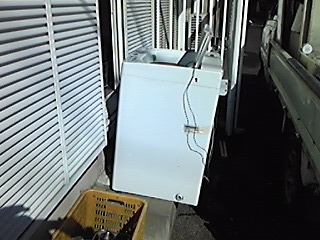 北本市　洗濯機回収