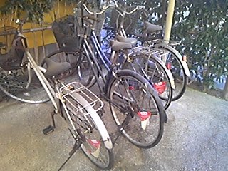 自転車回収致します。