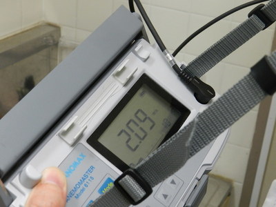 換気風量測定