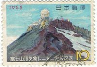 富士山頂気象レーダー完成記念