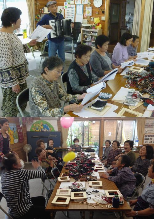 南相馬市・仮設住宅集会場