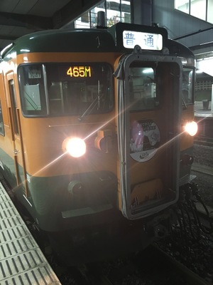 115系1000番台ラッピング車