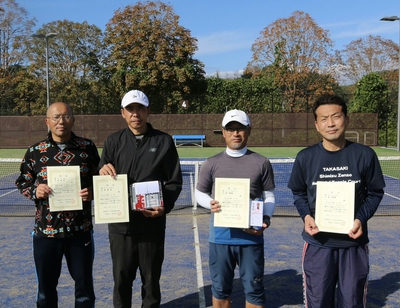 2024シニアオープン入賞者（男子①）