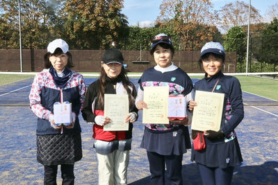 2024シニアオープン入賞者（女子②）