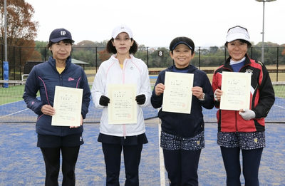 2025シニアオープン入賞者（女子）