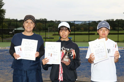 2026秋季大会入賞者（女子）