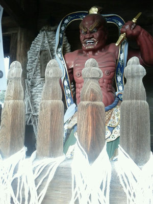 中山寺の草鞋奉納　　平成30年1月6日