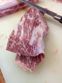 常陸牛最高ランクＡ5　上カルビブロック